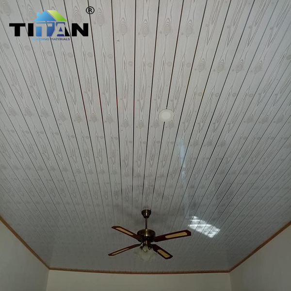 Exportación Surinam fuelle blanco puro impermeable a prueba de fuego y a prueba de humedad PVC techo integrado