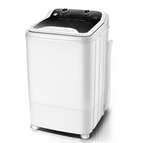 7.6KG Large Capacity Single Drum Semi-Automatic Mini Washing Machine for Home Use with Integrated Drain Basket, Wholesale