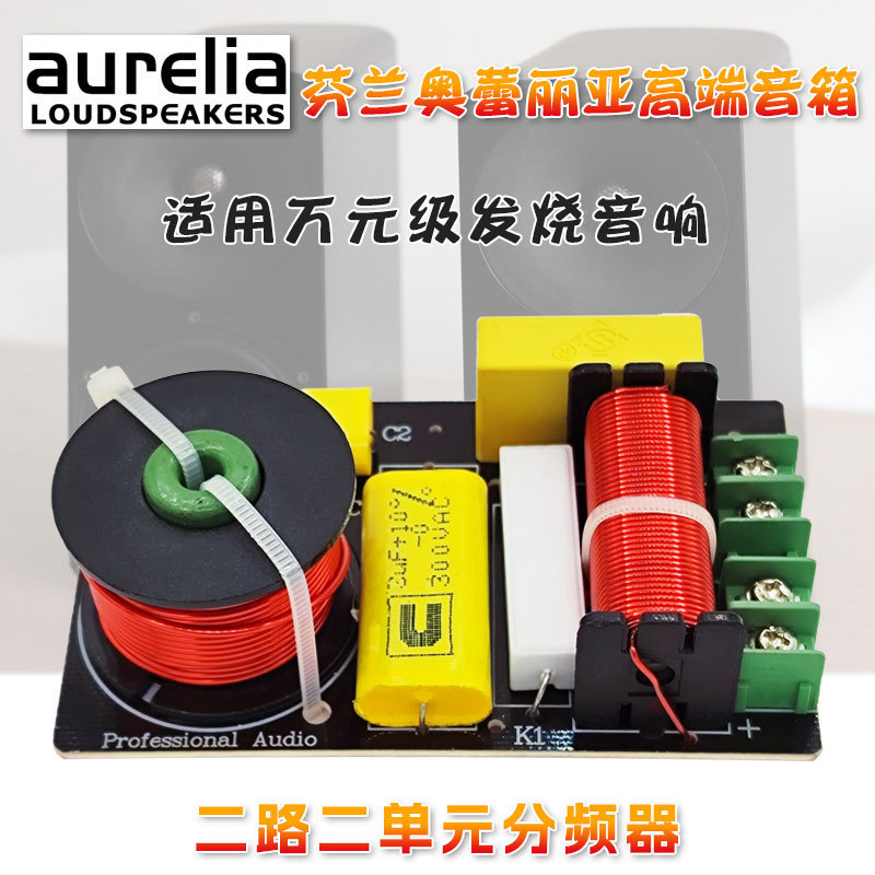 Finland's 10,000-Yuan Surelia Speaker Two-Way Crossover Classy Audio Dedicated Crossover 200W DIY Finland's 10,000-Yuan Surelia Speaker Two-Way Crossover Classy Audio Dedicated Crossover 200W DIY