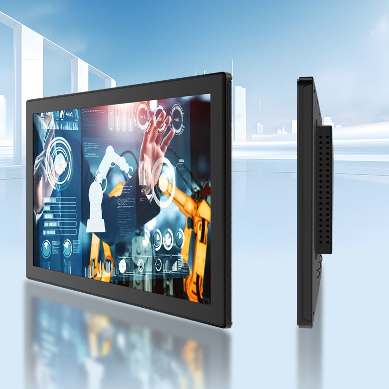 15寸1000cd户外工控嵌入AG防眩高亮显示器耐高低温强光可视HDMI