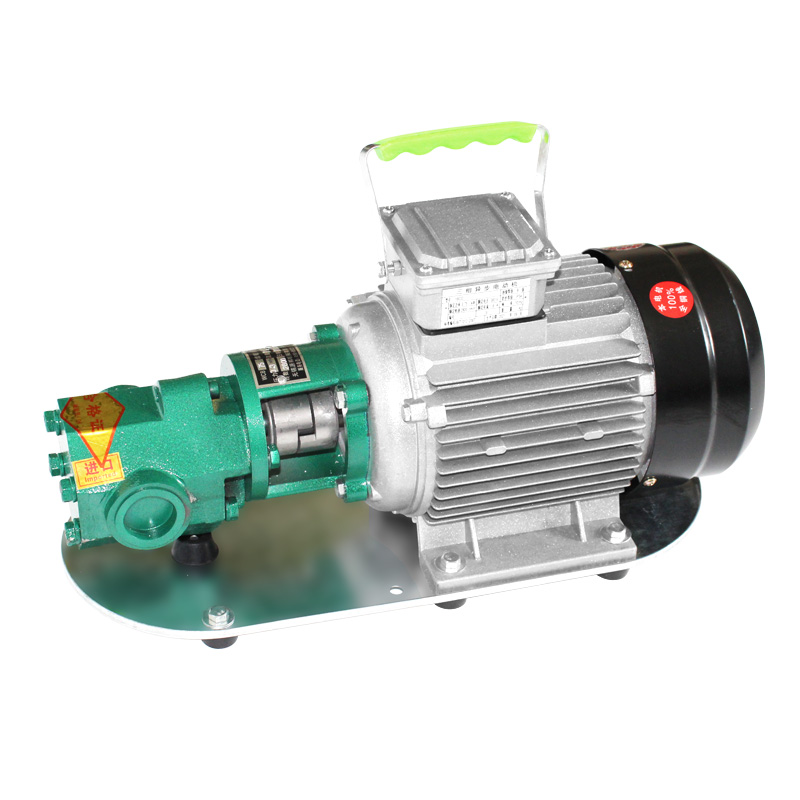 Bomba de engranajes eléctrica a prueba de explosiones de alta temperatura WCB Bomba de engranajes de motor diesel autocebante de alta viscosidad de gran flujo Bomba de aceite de ensamblaje