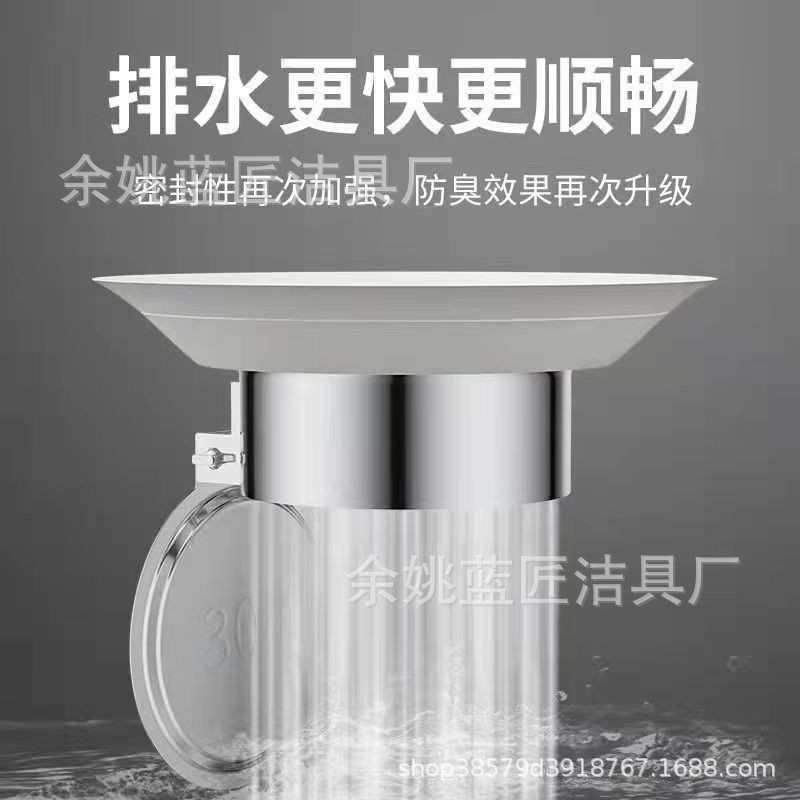 厕所蹲便器防臭堵臭器卫生间挡板蹲坑便池反味神器大便器堵孔塞子