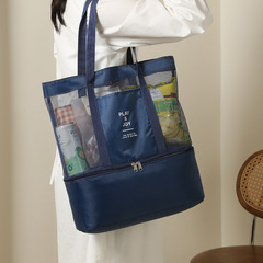 Waterproof swimming picnic bag, dry and wet separation, women's fitness bag, swimsuit storage bag, men's sports equipment, portable beach bag