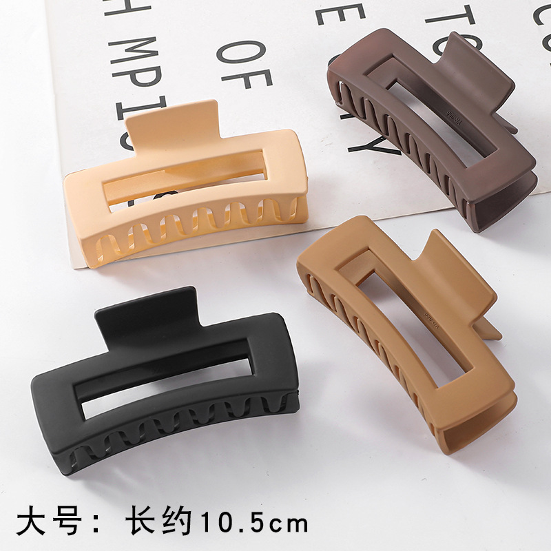 Large claw clip, minimalist hair clip, back of the head, sandpaper shark fin hair clip, popular versatile hair accessory, extra large clip, hair clip