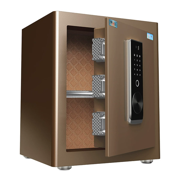 45CM-coffee gold fingerprint password model