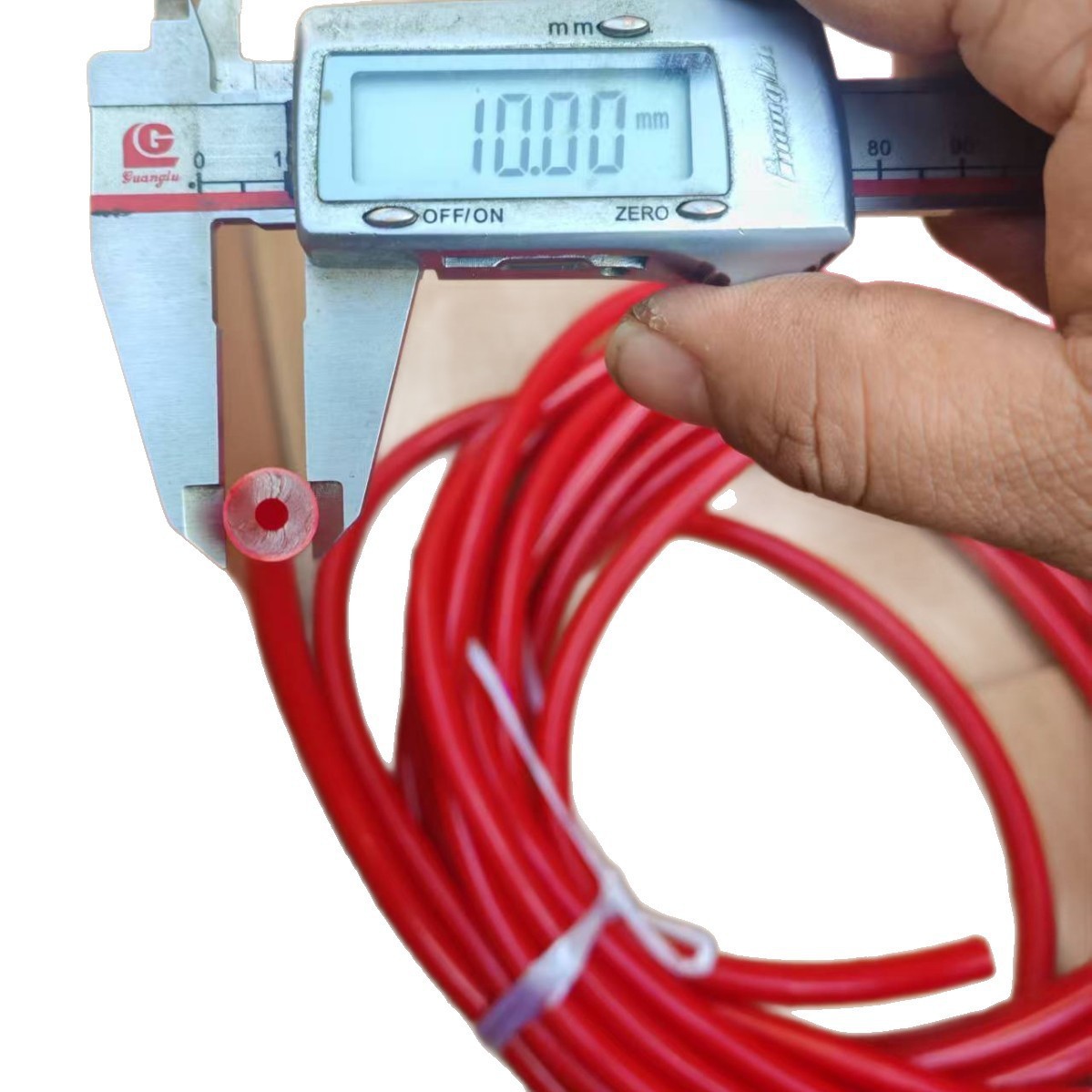 Factory direct fish barrel Red 3*14 double color latex tube fish tube wrestling fitness training rubber elastic rope