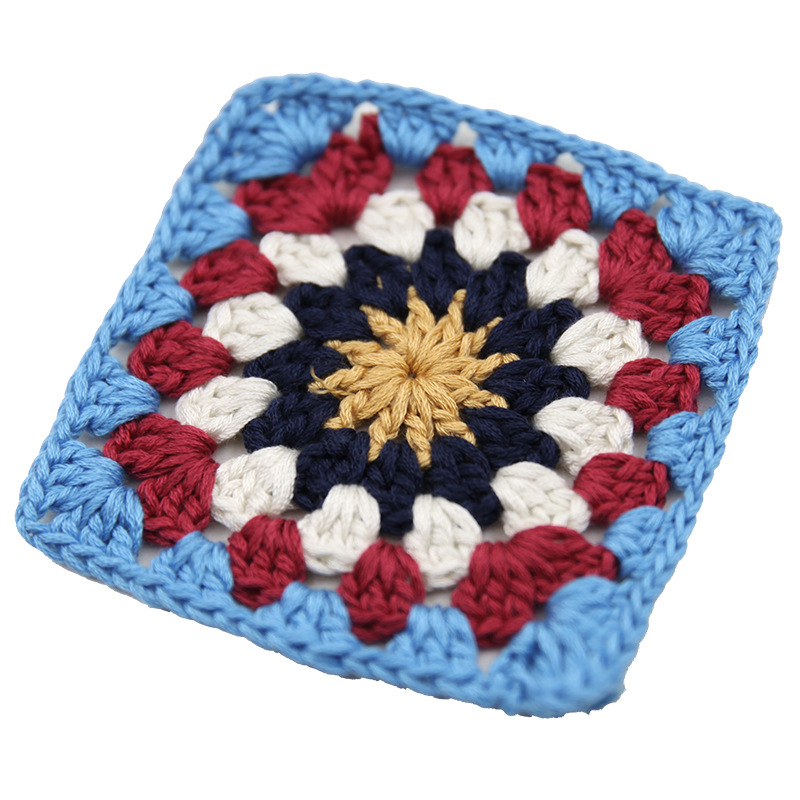 Jin Hao nueva tela de algodón tejido de encaje para platos tapete para platos restaurante creativo tapete posavasos tapete para mesa