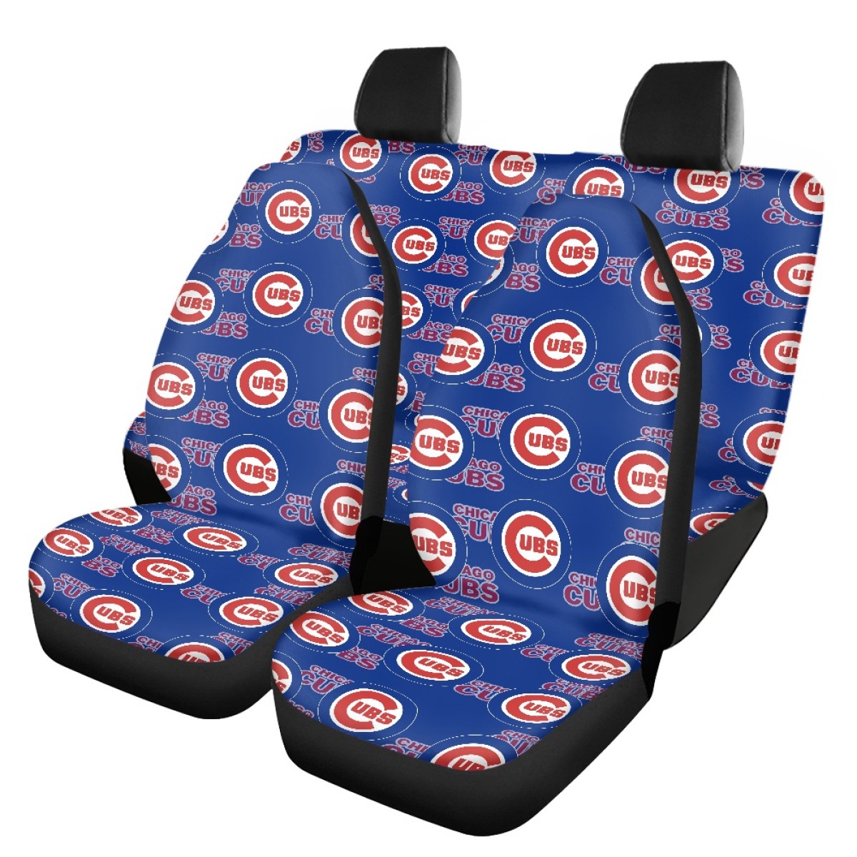 Cross-border MLB team-themed car seat covers, featuring the Milwaukee Brewers logo, for car seat protection