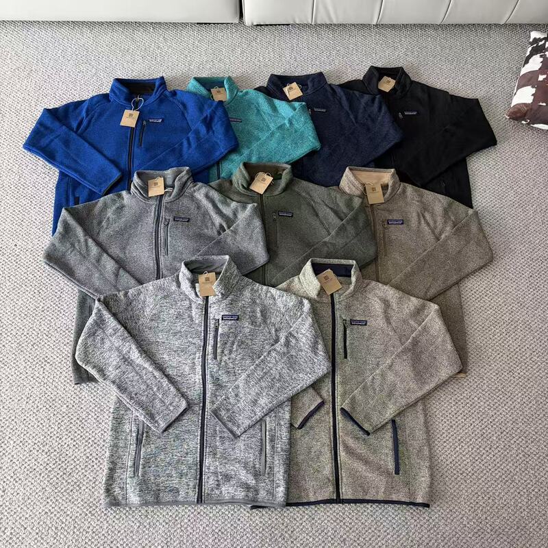 Pata Bata Better Sweater Outdoor Knitted Stand Collar Fleece Sweatshirt Warm Mid-Layer for Men and Women Pata Bata Better Sweater Outdoor Knitted Stand Collar Fleece Sweatshirt Warm Mid-Layer for Men and Women