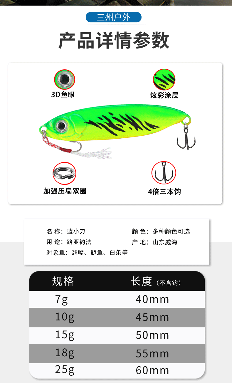 8 Colors Metal Jigging Fishing Lures Deep Diving Spoon Daits Dass Trout Fresh Water Fishing Lure