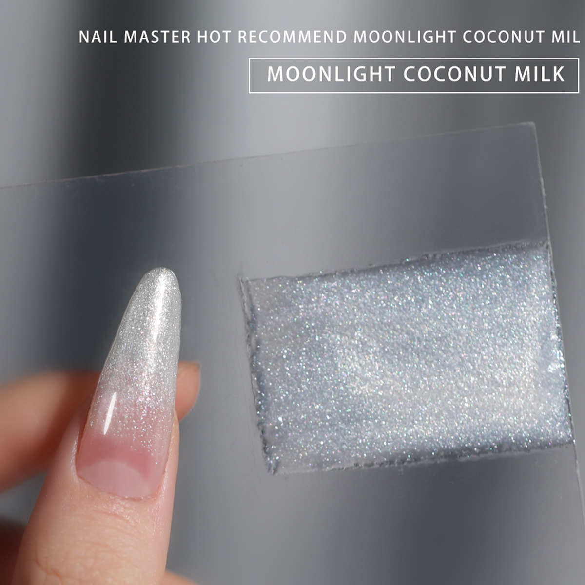 Gel Esmalte de Uñas con Brillo Moonlit de Secado Rápido para Salón de Uñas