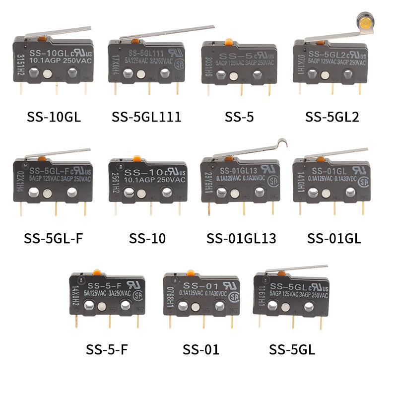 Genuine Omron Omron Micro Switch Small Limit Travel 10A3 Pin Ss-5Gl2 5Gl13 5Gl-F
