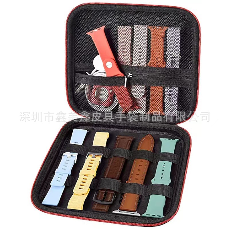 适用Apple Watch表带收纳包 适用华为三星等只能手表表带收纳盒