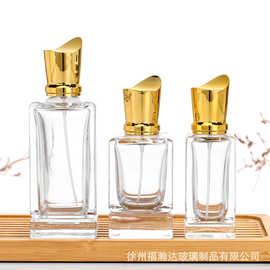 跨境厚底30ml透明卡口香水瓶多规格香氛喷雾瓶化妆品玻璃包装瓶