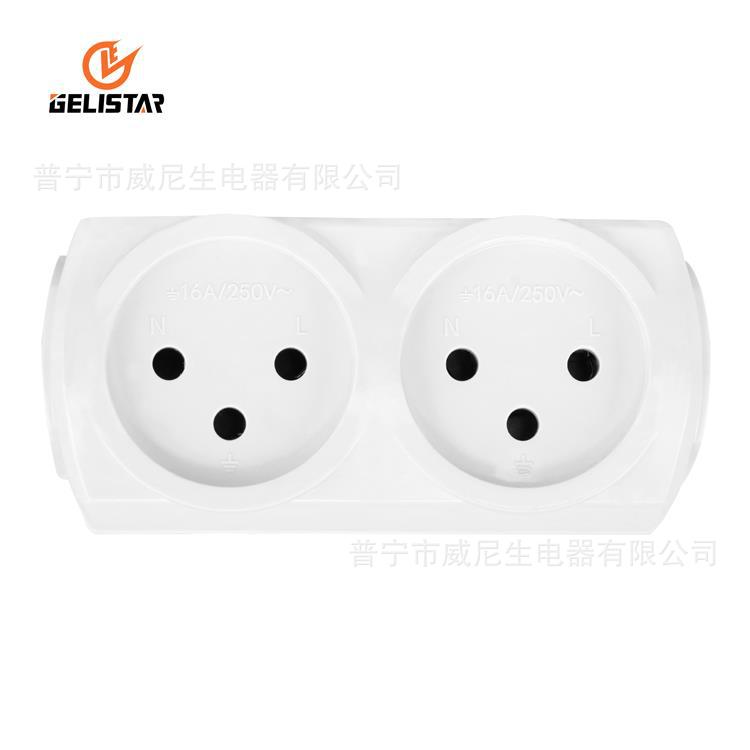 厂家直销以色列插板排插多孔位家用插排接线板外贸插座