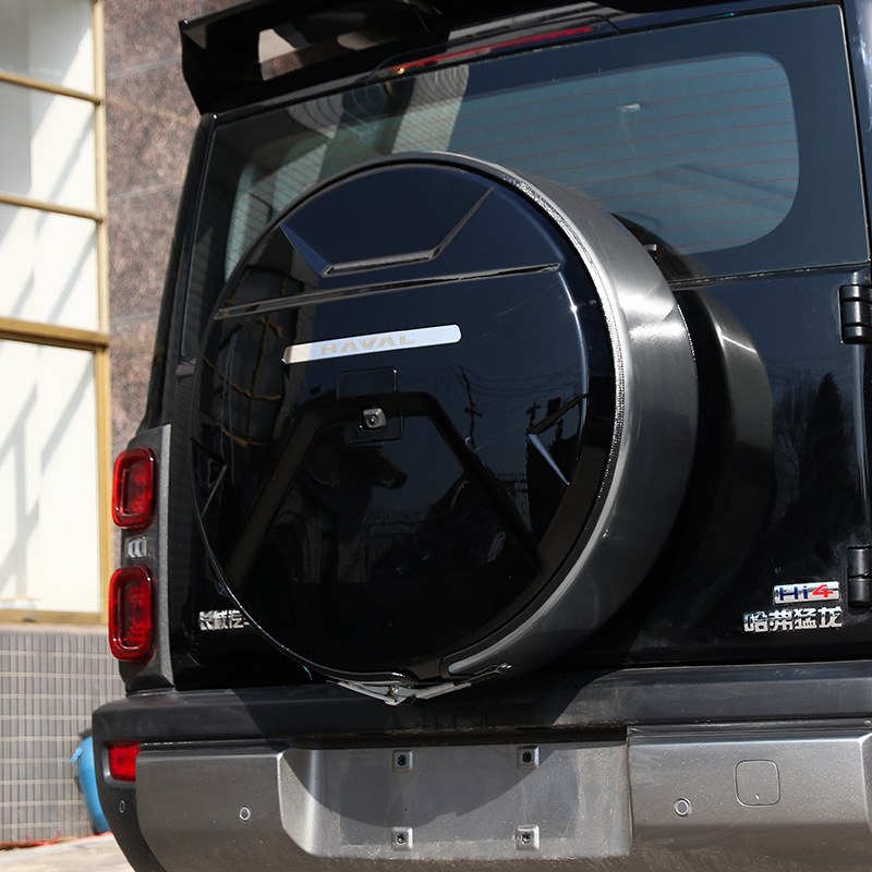 Suitable for Haval Raptor Spare Tire Cover, New Tire Cover, Blackened Spare Tire Shell, Tire Cover, Exterior Off-Road Vehicle Decoration