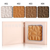 Powder for contouring, pack, new collection, color correction, three colors, 4 colors