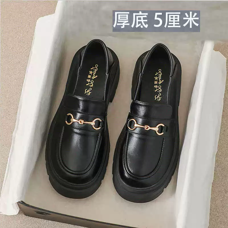 Туфоны Lefu Женская 2025 Новая весна мягкая подошва одиночные туфли на больших каблуках