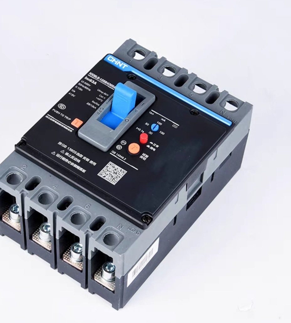 正泰塑壳断路器NXM-1250S/4300TB 三极小型空气开关 电力保护