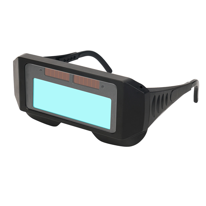 gafas eléctricas de soldadura con atenuación automática anti-golpe de soldadura anti-luz fuerte gafas de soldadura especiales para soldadura por arco de aluminio de doble protección