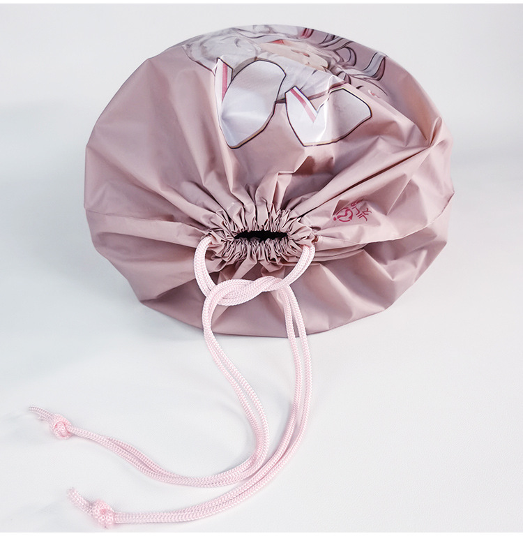 Jiuai Cotton Adult Storage Bag for Intimate Items, Bunny Design, White — detail image 7