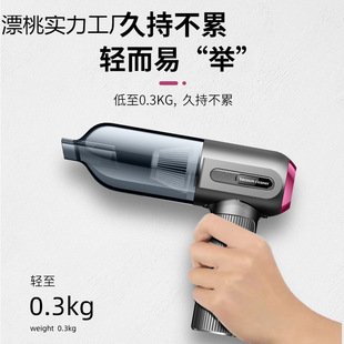New Portable Multifunctional Vacuum Cleaner, Portable Car-Mounted Home Outdoor Suction, Blowing, Charging and Pumping All-In-One Multi-Purpose