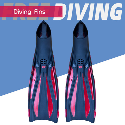 Diving long fins, deep diving and snorkeling to help accelerate scuba equipment, free diving duck fins, swimming training supplies