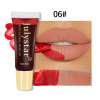 Detachable matte lip gloss, lipstick, translucent shading, city style