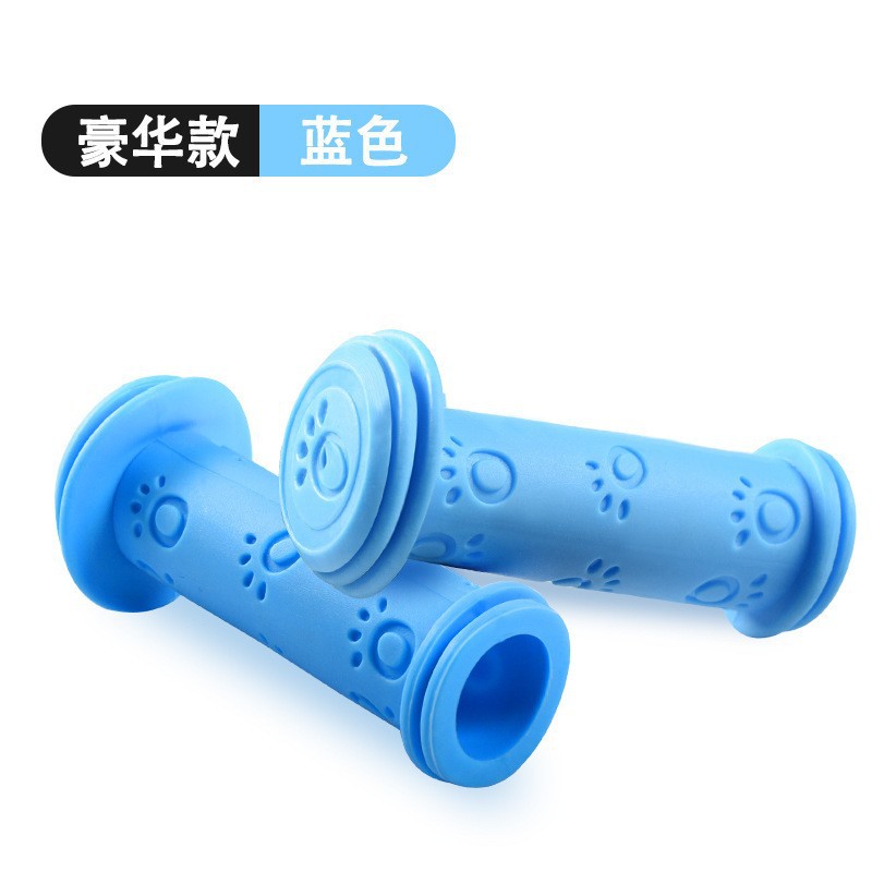 Children's Bicycle Handle Cover Scooter Balance Car Children's Anti-Slip Soft Rubber Handle Grip Accessories
