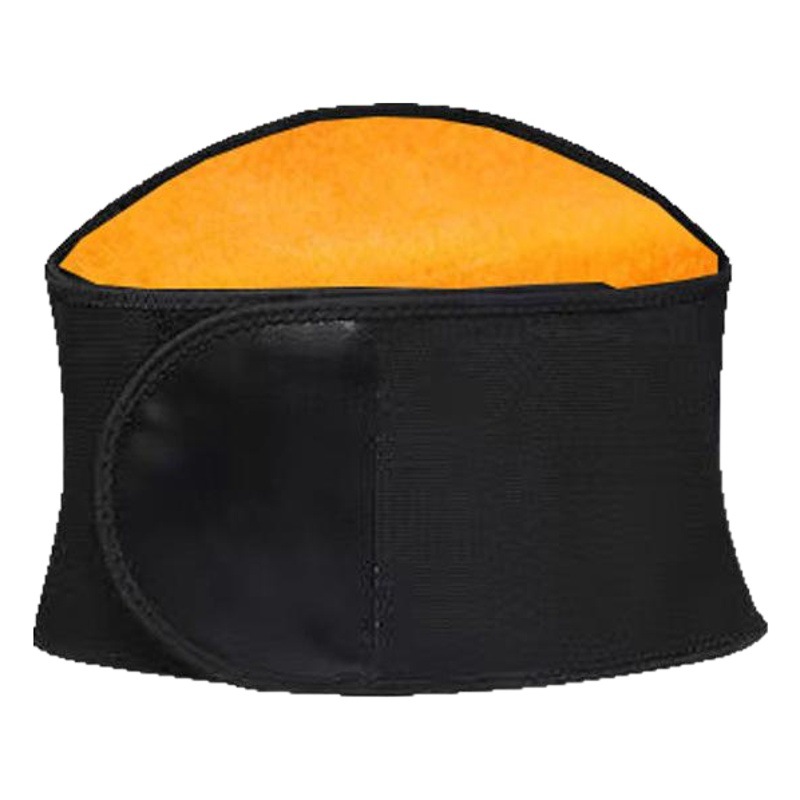 Waist protection autumn and winter cold-proof warm Wormwood waist protection winter fleece-lined thick gold velvet waist protection belt