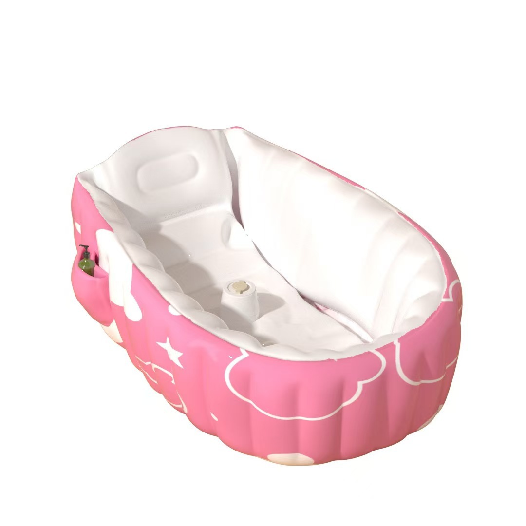 ins bebés bebés bañera infláble portátil bañera de PVC interior bañera plegable piscina de juegos