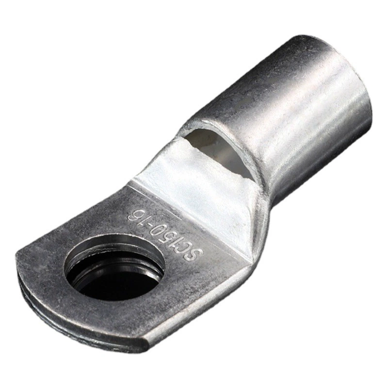 SC медный носик, утолщенная медная проволока, ушко, луженая медная клеммная колодка, можно изменить размер отверстия и изогнуть SC16-8