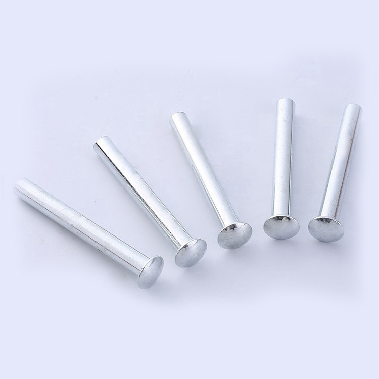 供应铆钉 铁帽钉 铜 不锈钢 铝 空心铆钉 多样可选