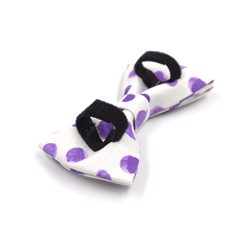 2021新款狗项圈蝴蝶结 跨境宠物用品配饰蝴蝶结 可定制花色