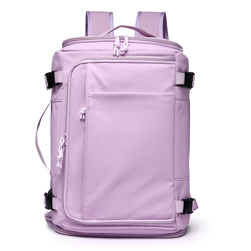 Mochila de viaje nueva transfronteriza de gran capacidad mochila de almacenamiento portátil para mujer bolso de computadora multifuncional para hombre de viaje de negocios ligero