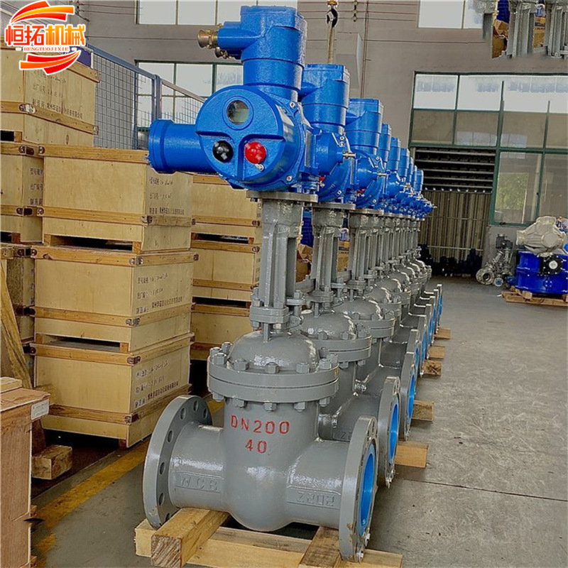 矿用隔爆型一体式智能型电动闸阀煤矿防爆阀门电动装置