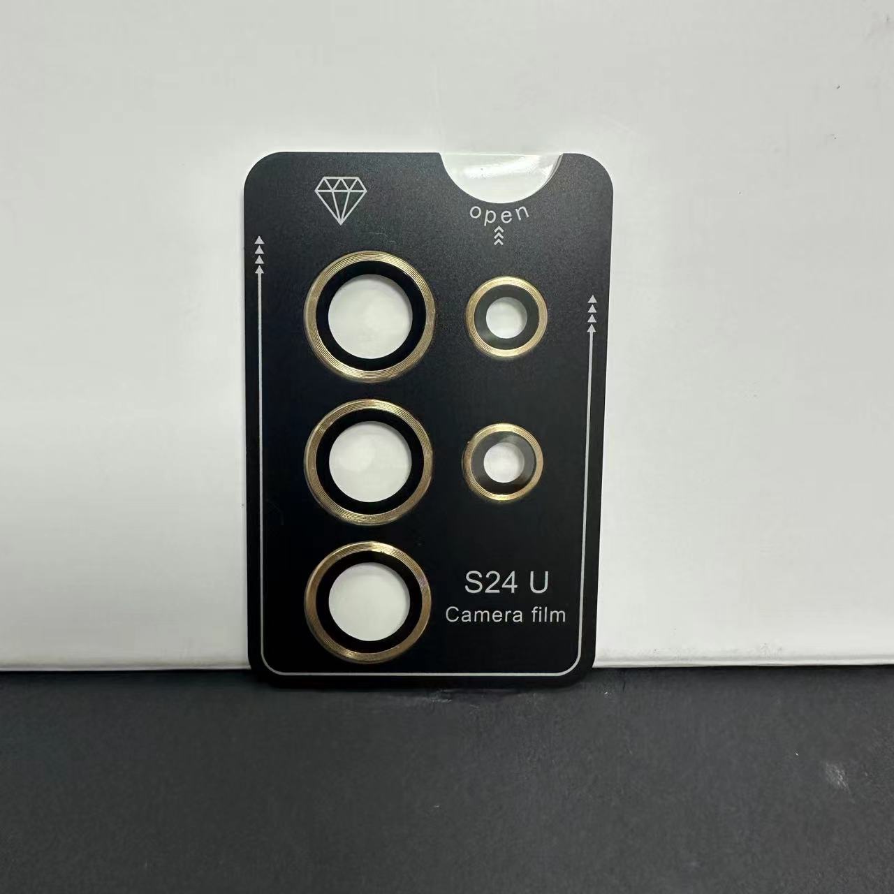 Adecuado para Samsung S24 película de la lente s24ultra con placa base de posicionamiento Eagle anillo de protección para los ojos s24plus Cámara