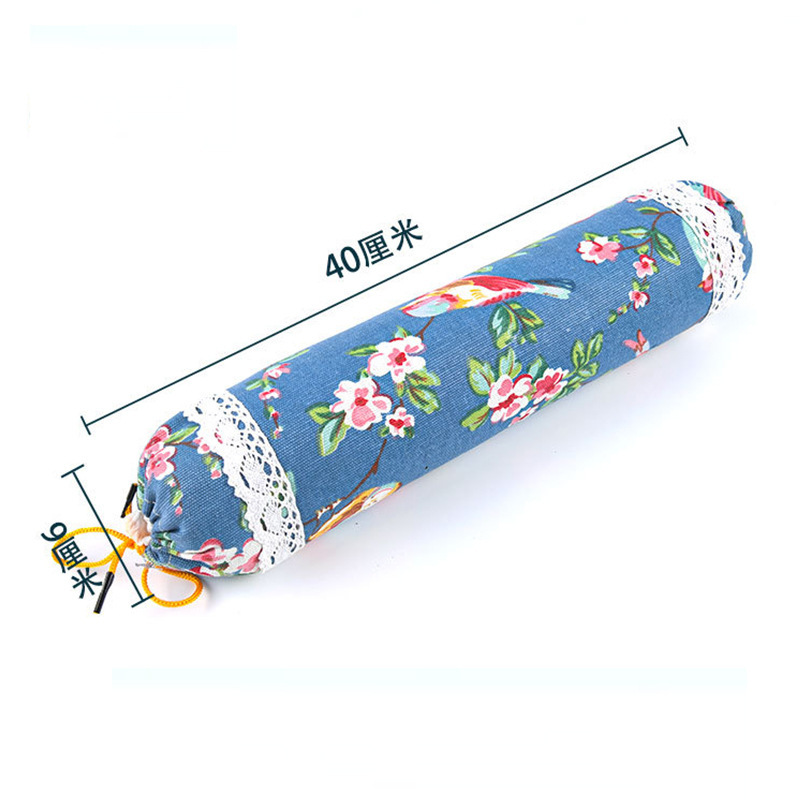 Almohada Cervical de Trigo Sarraceno y Artemisa de Algodón y Cáñamo, Asistencia al Sueño, para Cuello