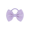 Fresh hairgrip with bow, universal hair rope, children's hair accessory, European style, simple and elegant design