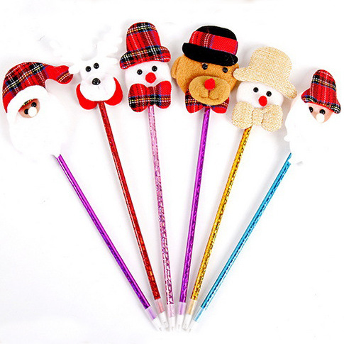 Decoraciones de Navidad, artículos de oficina, bolígrafos de Navidad creativos, regalos para niños, regalos para estudiantes, premios por mayor