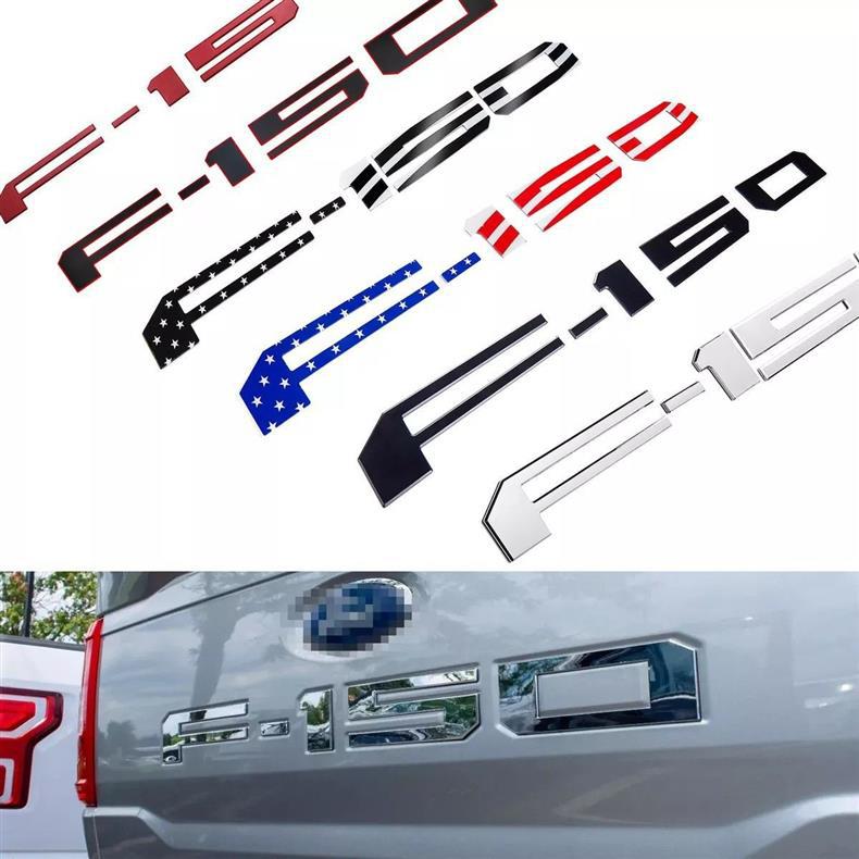 Suitable for 21-24 Models of Ford Raptor F150 Pickup Truck, F-150 Rear Trunk Modification Abs Sticker Emblem