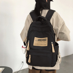 Cross-border Korean-style casual dual-shoulder bag, large-capacity student school bag for middle school students, fashionable new commuting backpack