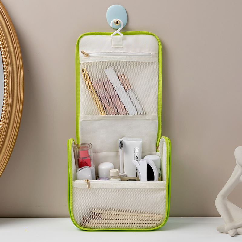 Runhui Flower Hook Bolsa de lavado Bolsa de cosméticos de viaje Bolsa de almacenamiento de cosméticos Bolsa de cosméticos