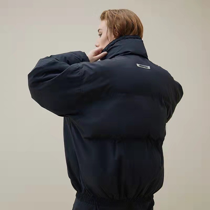 Abrigo de invierno mujer reflectante efecto láser moda urbana_voghion.com
