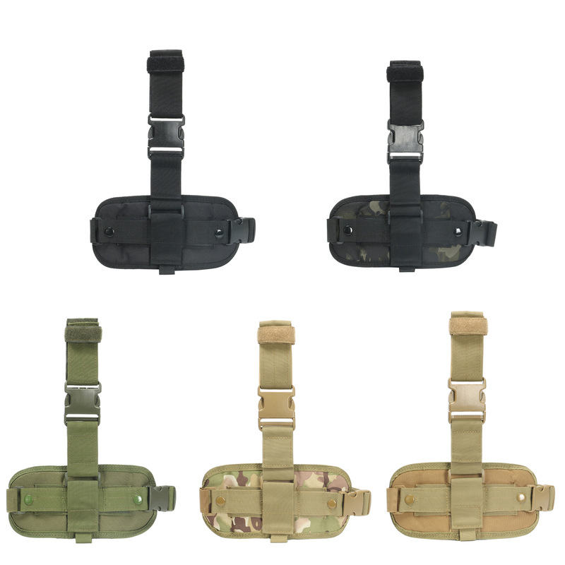 Toy Quick-Release Plate Carrier Universal Leg Holster Tactical Bag Multifunctional Molle Leg Bag Real-Life Cs Leg Holster