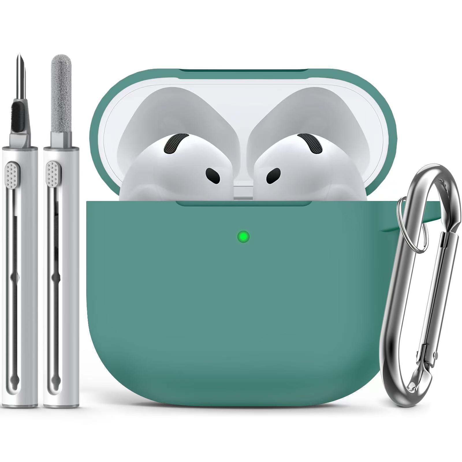 Funda Protectora de Silicona de una Pieza para Apple Airpods Pro3 2025, Color Puro, para Auriculares Bluetooth