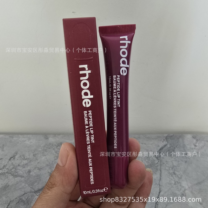 rhode海莉 hailey唇膏唇部保湿有色唇膏腮红滋润护唇爆款美国唇彩|undefined