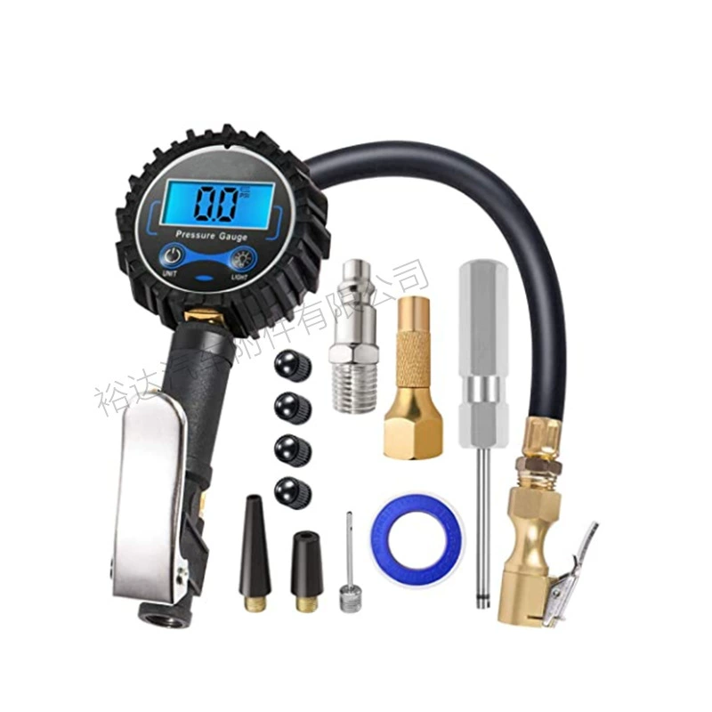 Самая продаваемая трансграничная поставка Amazon Ebay специализируется на цифровом дисплеи. Цифровой пистолет для измерения давления в шинах. Набор для ремонта шин с надувными и защитой шин.