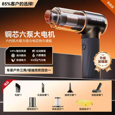 Car vacuum cleaner 2026 new Tozsoranlar - upgraded-version-of-the-german-six-pump-machine-suction-and-blowing-power-increased-by-2000-30000-energy-storage-cells-suction-blowing-pumping-charging-brushing-gift-set-2