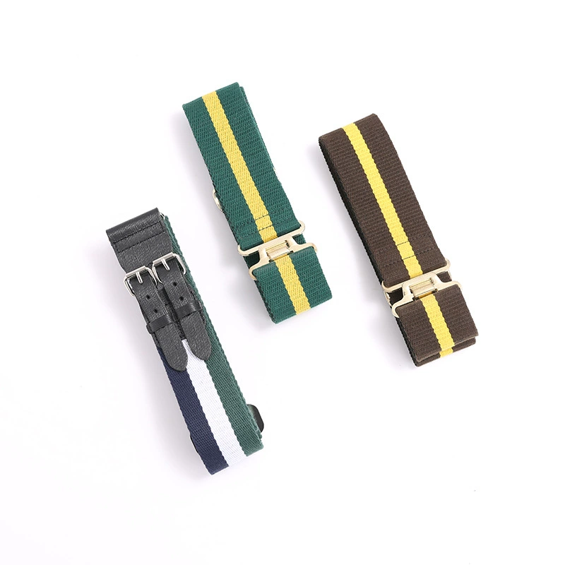 Открытый Тактический нейлоновый холщовый ремень из натуральной кожи на голову и хвост кожаный ремень Трехцветный Полосатый полиэстер-хлопковый тканый ремень производитель